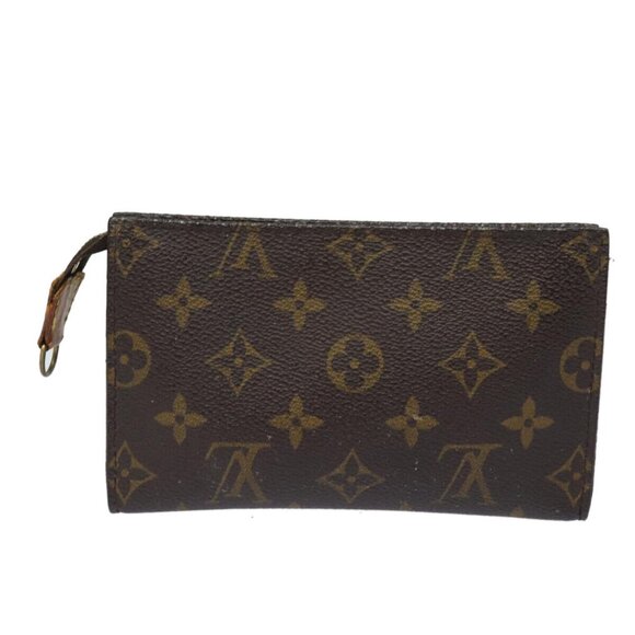 LOUIS VUITTON Monogram Bucket PM Pouch Accessory Pouch LV Auth - Picture 1 of 15